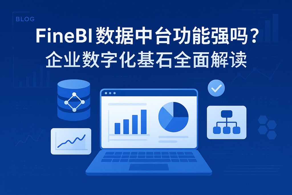 FineBI数据中台功能强吗？企业数字化基石全面解读