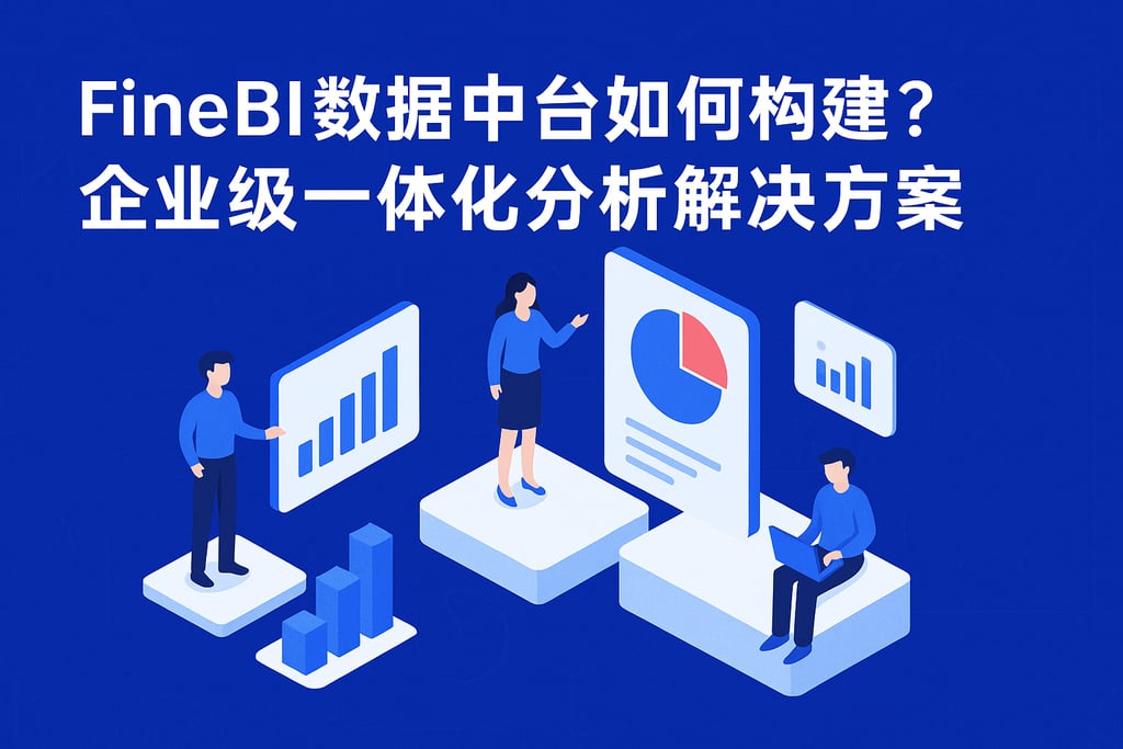 FineBI数据中台如何构建？企业级一体化分析解决方案