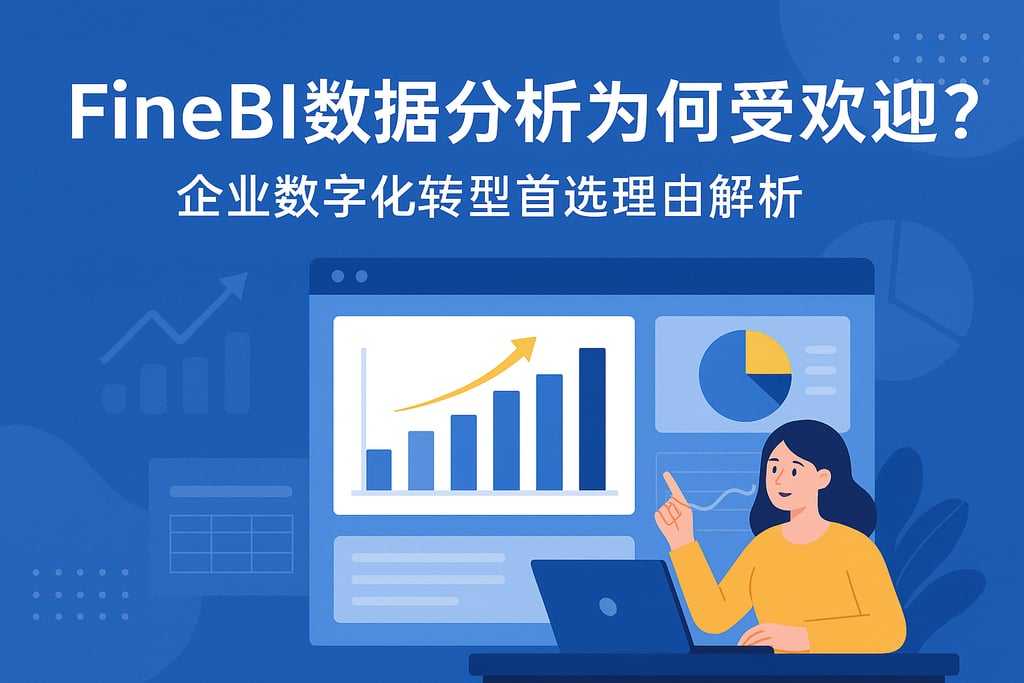 FineBI数据分析为何受欢迎？企业数字化转型首选理由解析