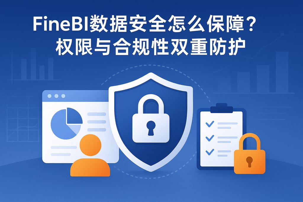 FineBI数据安全怎么保障？权限与合规性双重防护