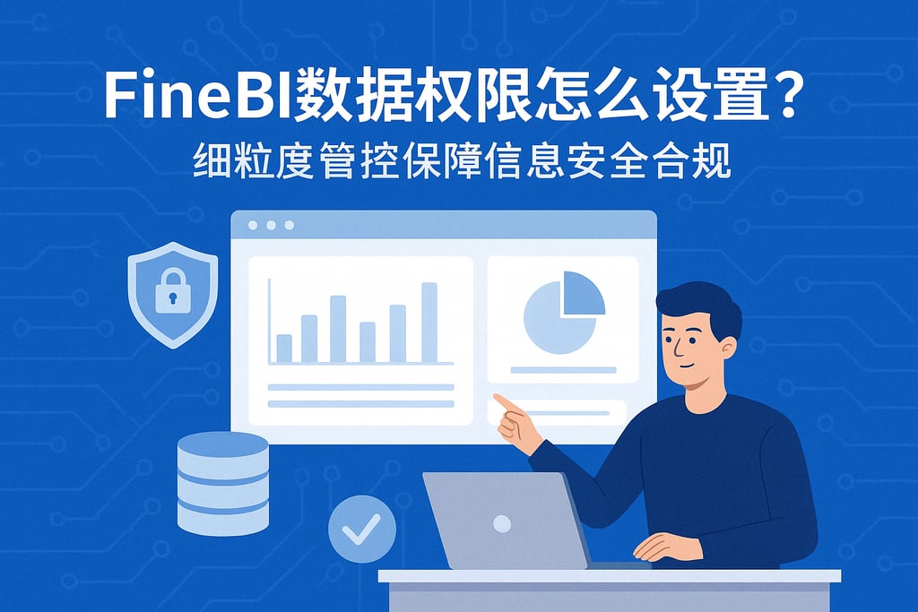 FineBI数据权限怎么设置？细粒度管控保障信息安全合规