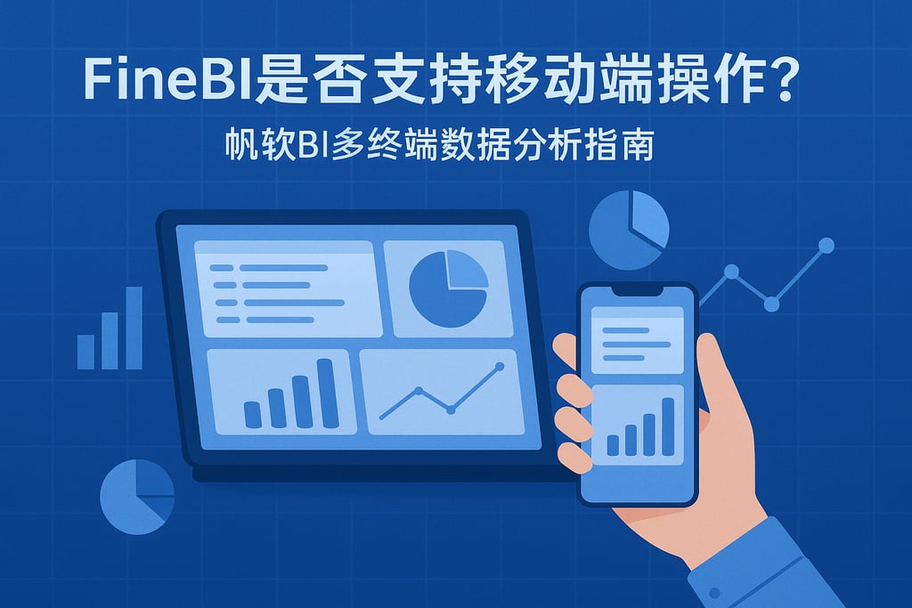 FineBI是否支持移动端操作？帆软BI多终端数据分析指南