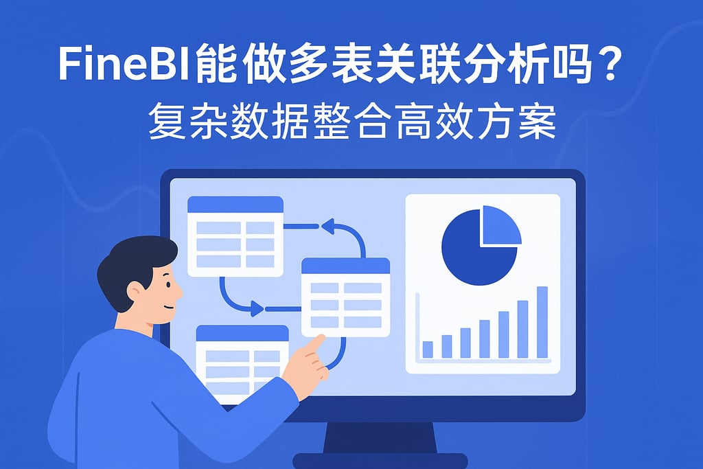 FineBI能做多表关联分析吗？复杂数据整合高效方案
