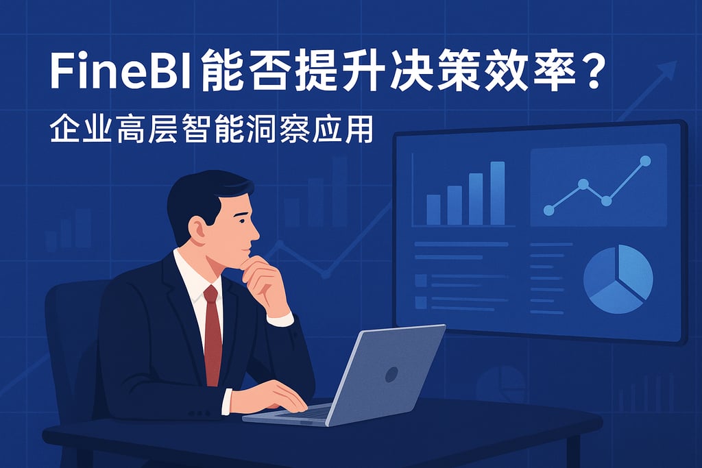FineBI能否提升决策效率？企业高层智能洞察应用