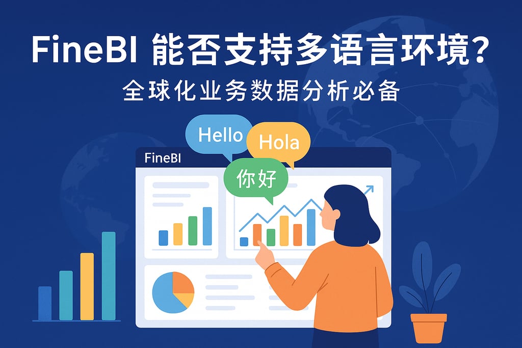 FineBI能否支持多语言环境？全球化业务数据分析必备
