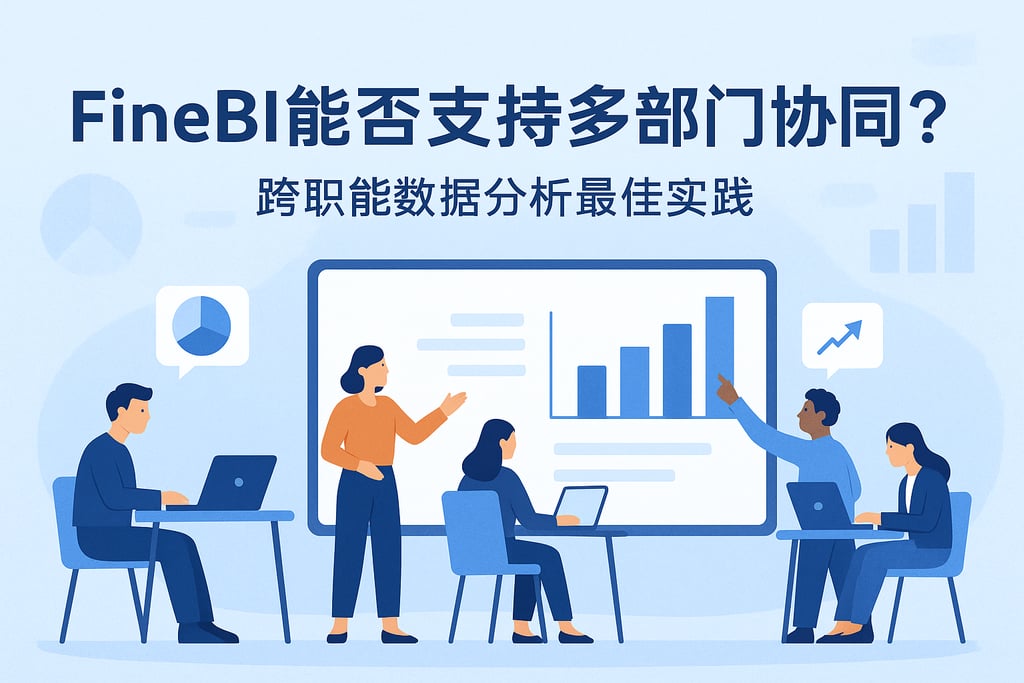 FineBI能否支持多部门协同？跨职能数据分析最佳实践
