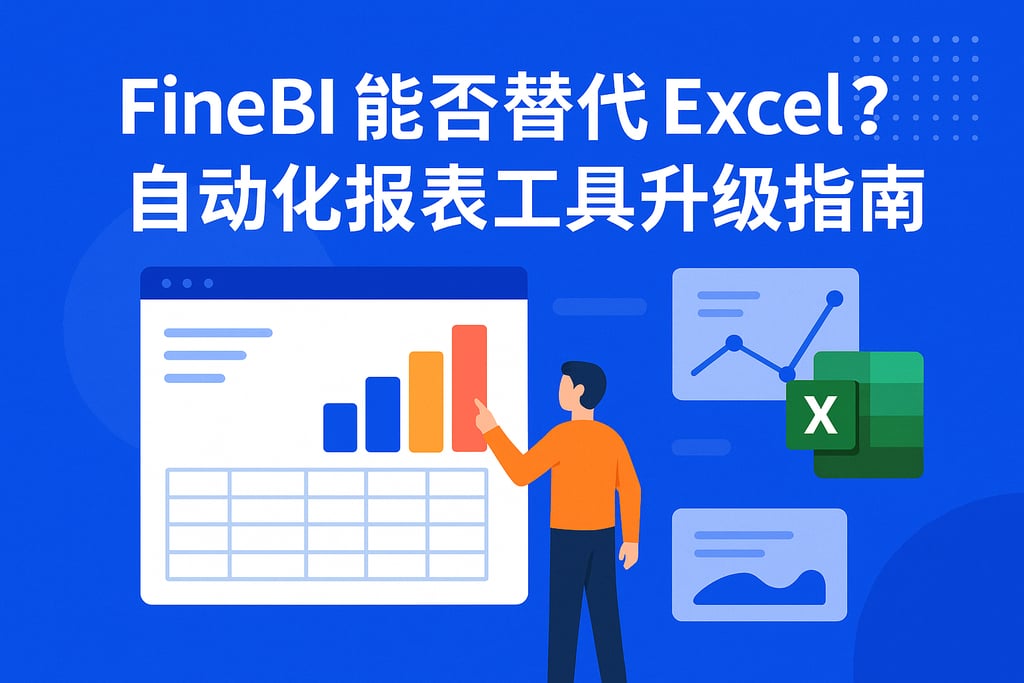 FineBI能否替代Excel？自动化报表工具升级指南