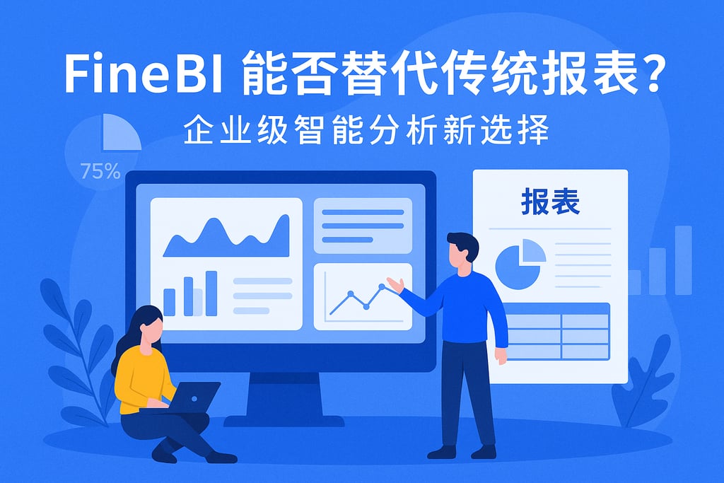 FineBI能否替代传统报表？企业级智能分析新选择