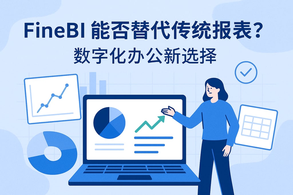 FineBI能否替代传统报表？数字化办公新选择