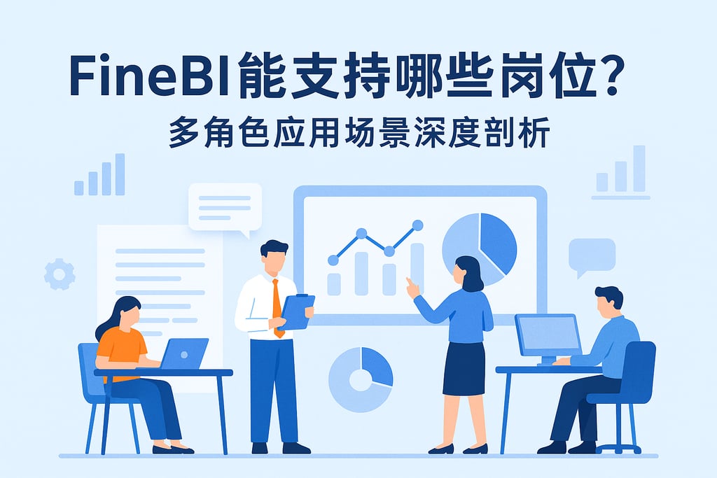 FineBI能支持哪些岗位？多角色应用场景深度剖析