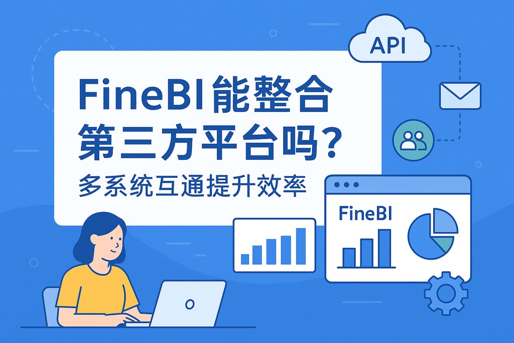 FineBI能整合第三方平台吗？多系统互通提升效率