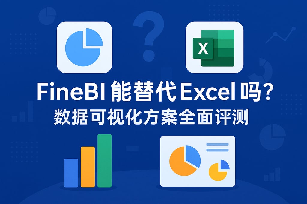 FineBI能替代Excel吗？数据可视化方案全面评测
