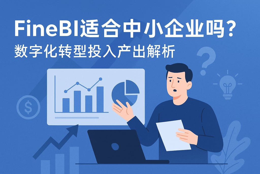 FineBI适合中小企业吗？数字化转型投入产出解析