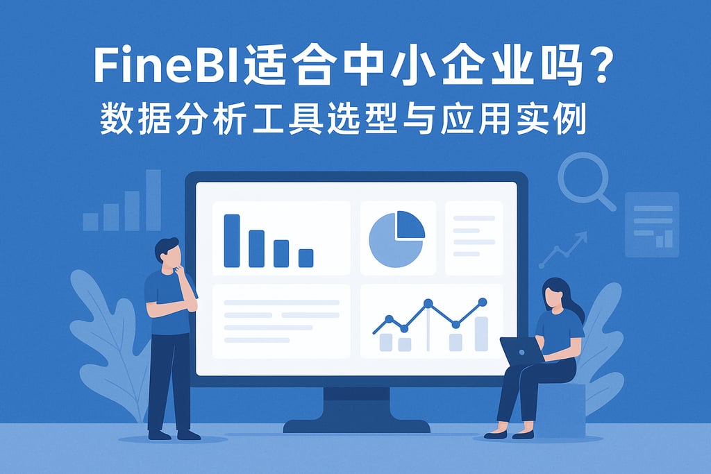 FineBI适合中小企业吗？数据分析工具选型与应用实例