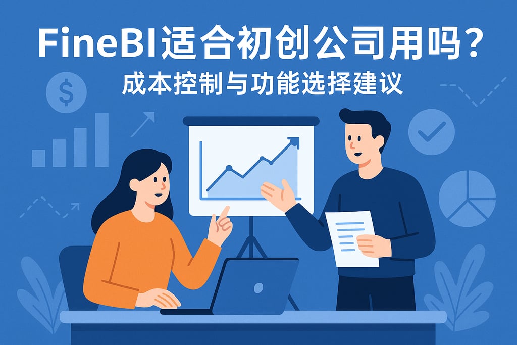 FineBI适合初创公司用吗？成本控制与功能选择建议