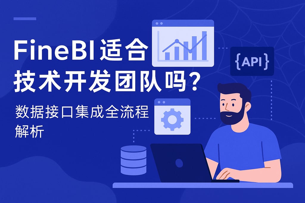 FineBI适合技术开发团队吗？数据接口集成全流程解析