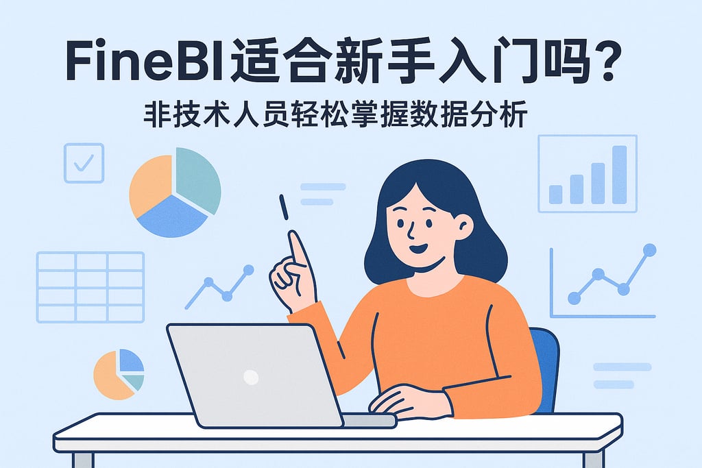 FineBI适合新手入门吗？非技术人员轻松掌握数据分析