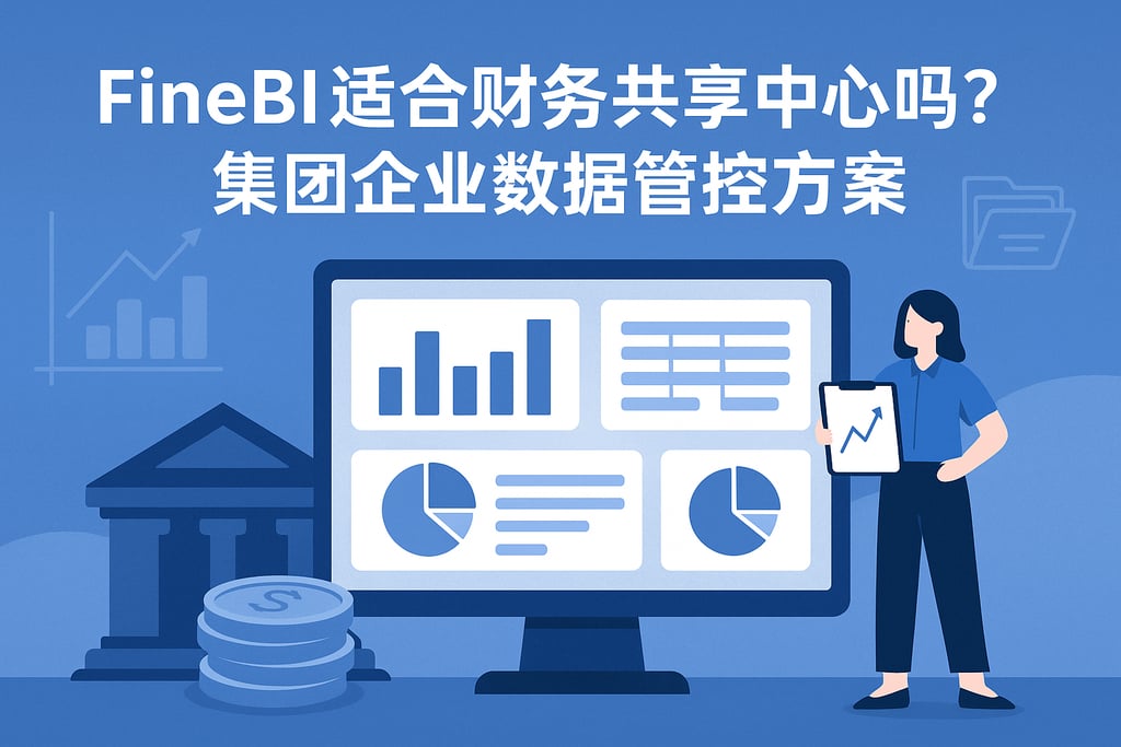 FineBI适合财务共享中心吗？集团企业数据管控方案
