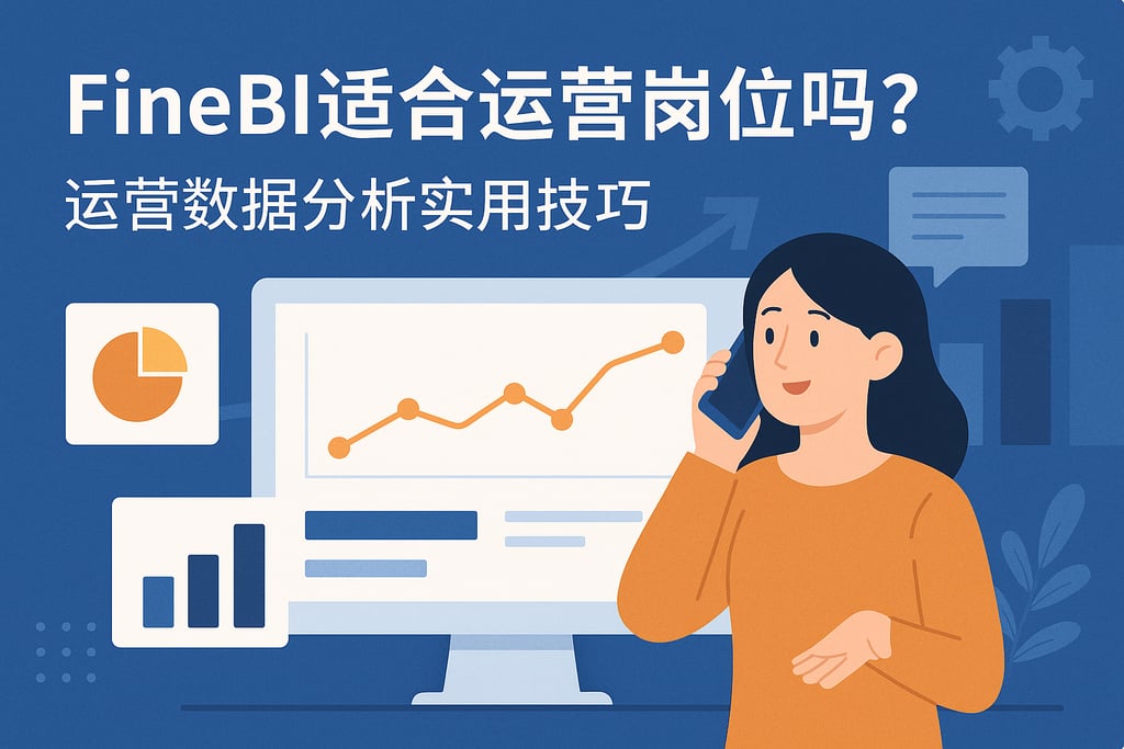 FineBI适合运营岗位吗？运营数据分析实用技巧