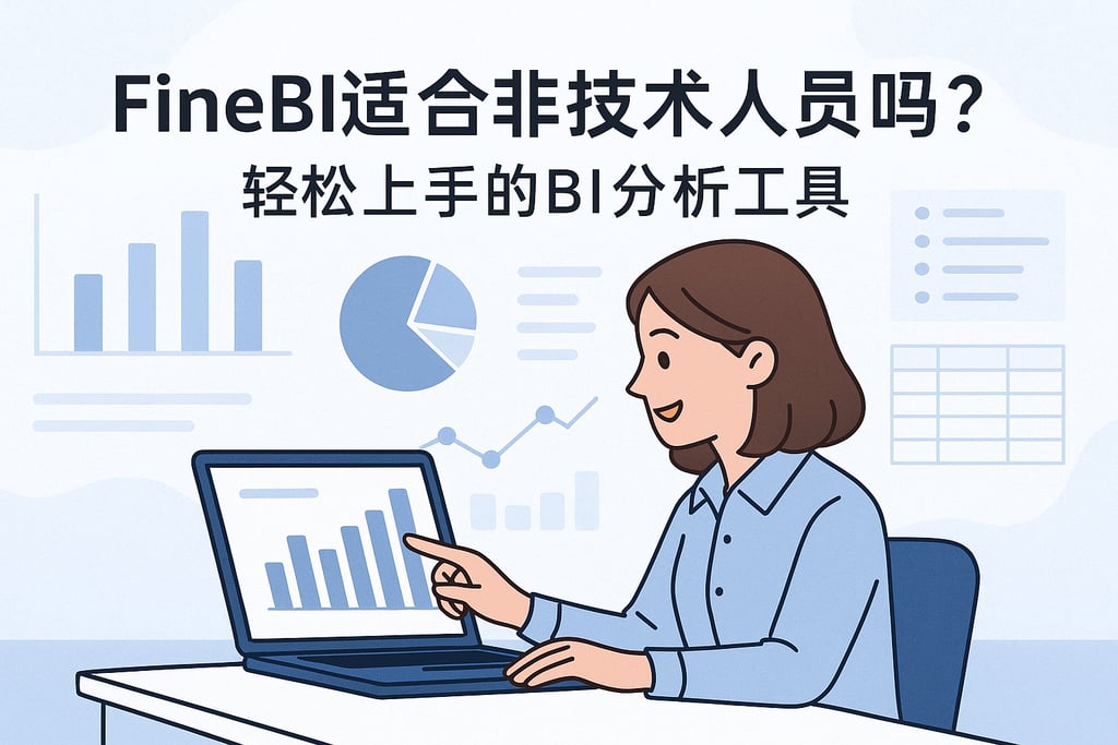 FineBI适合非技术人员吗？轻松上手的BI分析工具