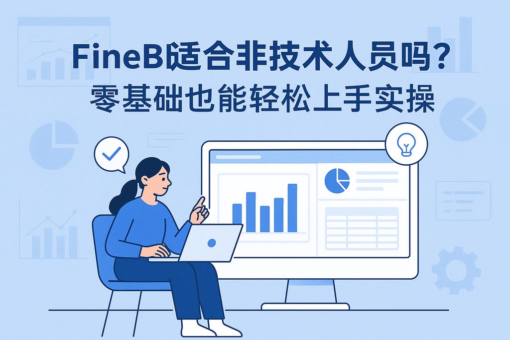 FineBI适合非技术人员吗？零基础也能轻松上手实操