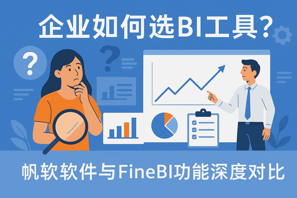 企业如何选BI工具？帆软软件与FineBI功能深度对比