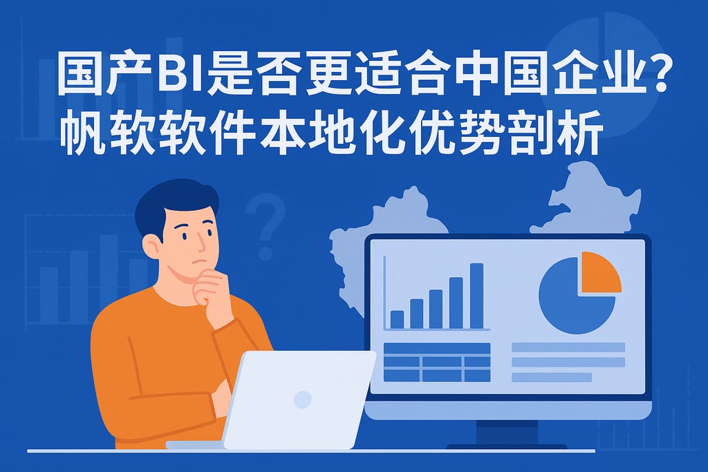 国产BI是否更适合中国企业？帆软软件本地化优势剖析