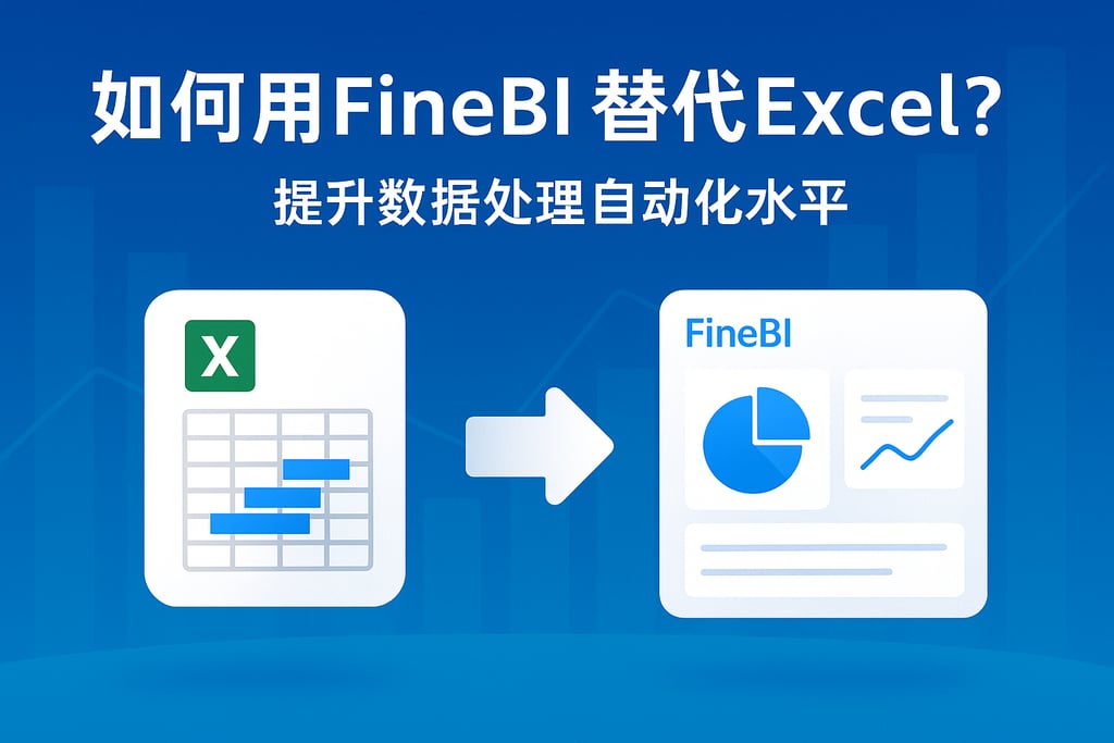如何用FineBI替代Excel？提升数据处理自动化水平