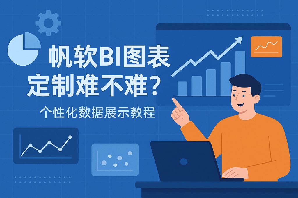 帆软BI图表定制难不难？个性化数据展示教程