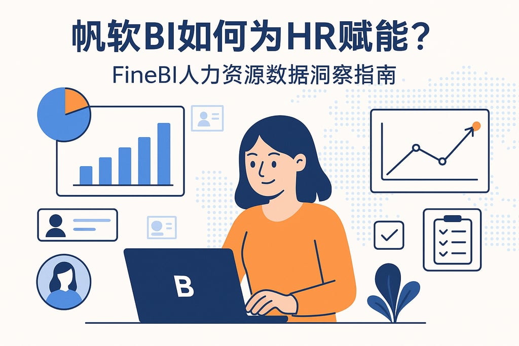 帆软BI如何为HR赋能？FineBI人力资源数据洞察指南