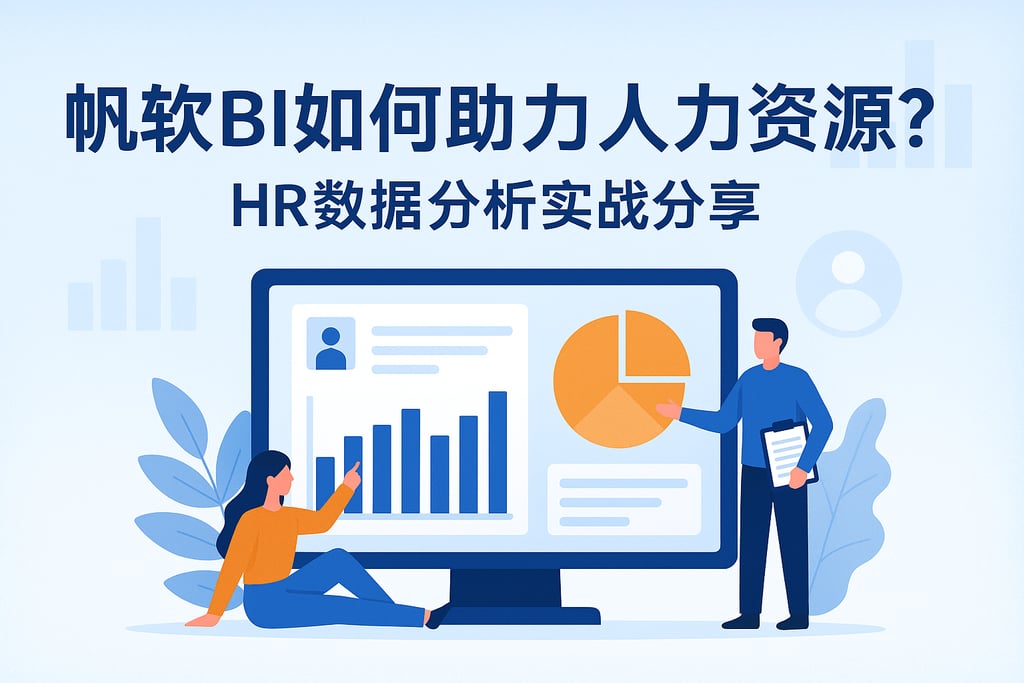 帆软BI如何助力人力资源？HR数据分析实战分享