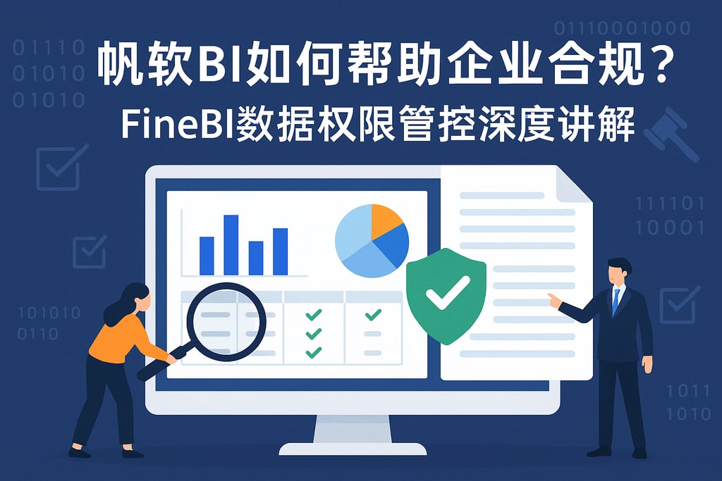 帆软BI如何帮助企业合规？FineBI数据权限管控深度讲解
