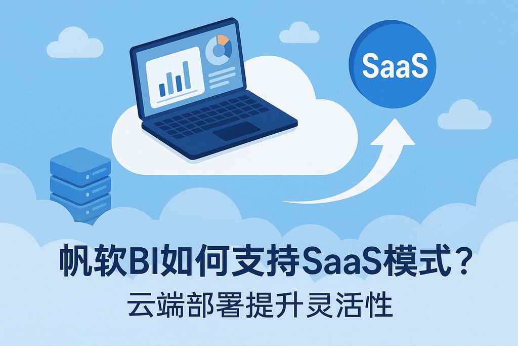帆软BI如何支持SaaS模式？云端部署提升灵活性