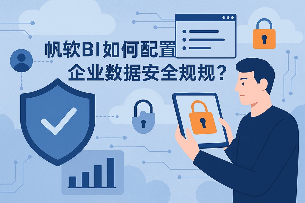 帆软BI如何配置权限管理？保障企业数据安全合规