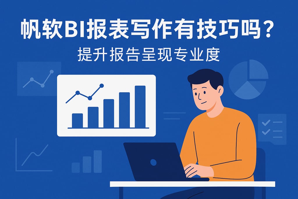 帆软BI报表写作有技巧吗？提升报告呈现专业度