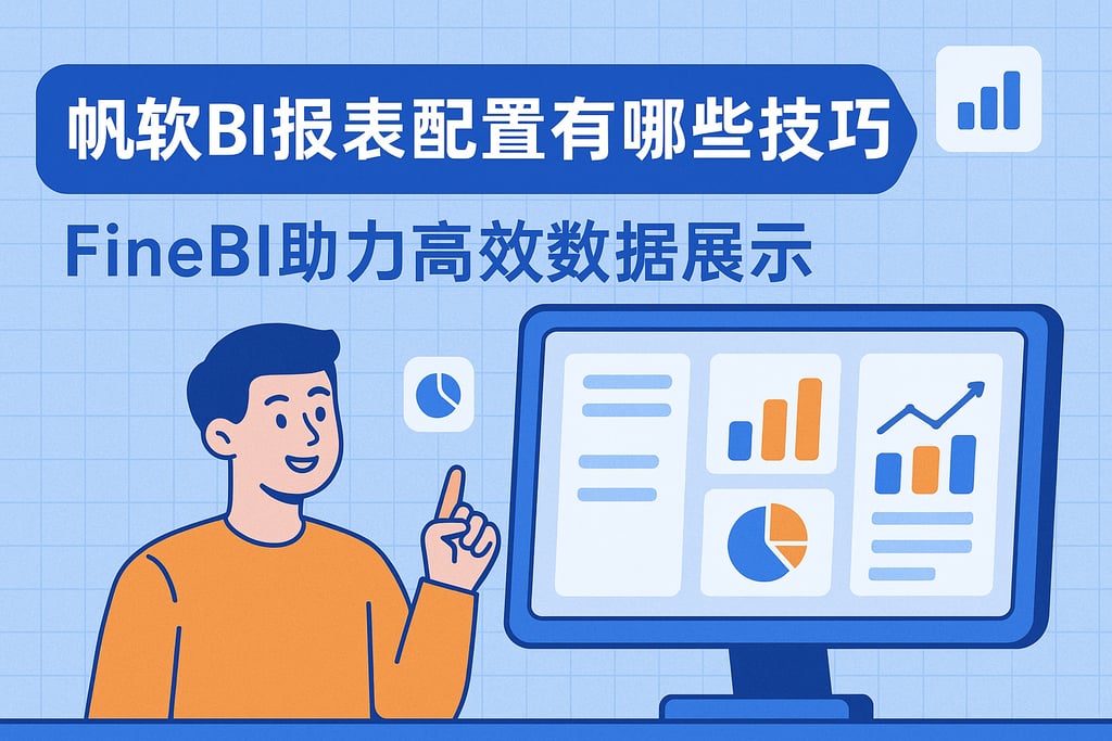 帆软BI报表配置有哪些技巧？FineBI助力高效数据展示