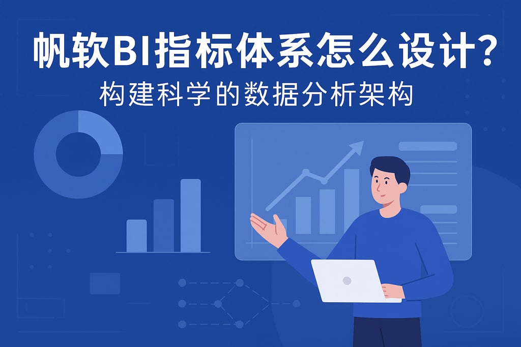 帆软BI指标体系怎么设计？构建科学的数据分析架构