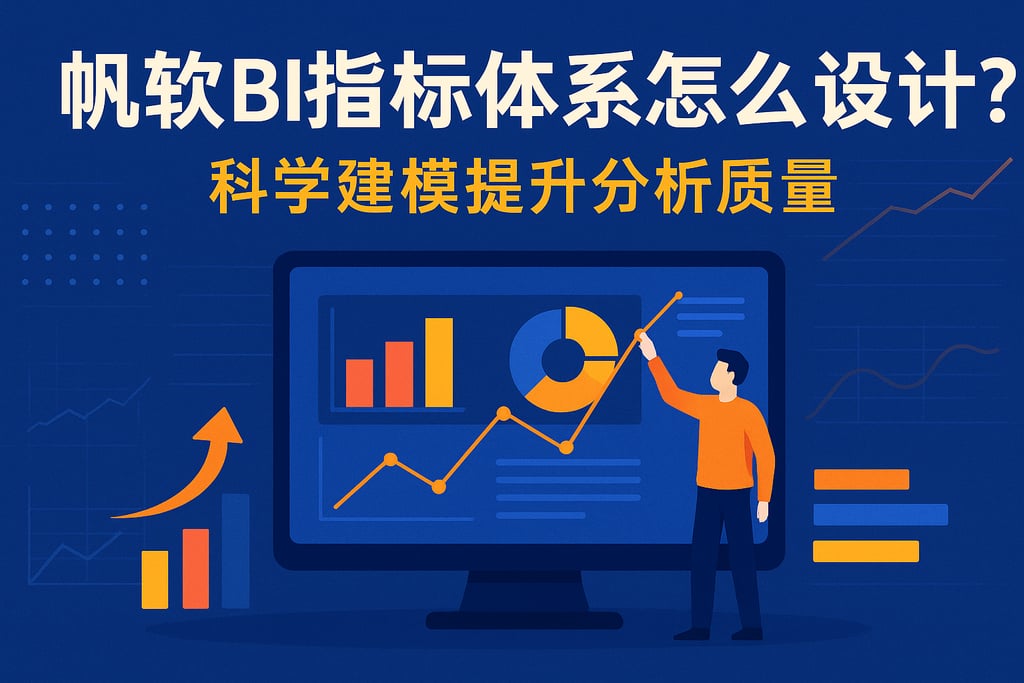 帆软BI指标体系怎么设计？科学建模提升分析质量