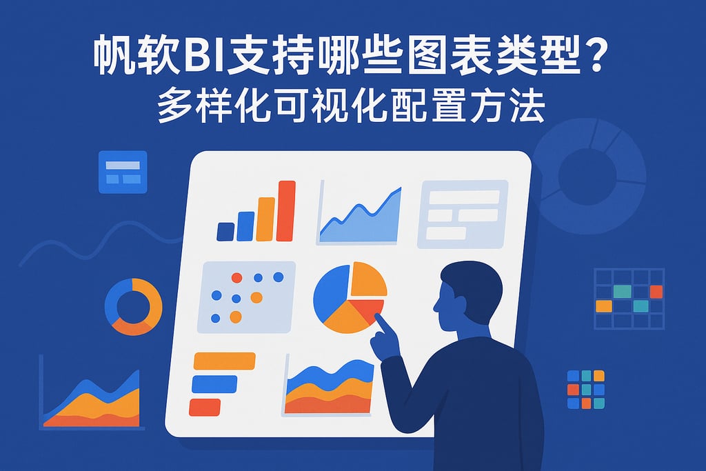帆软BI支持哪些图表类型？多样化可视化配置方法