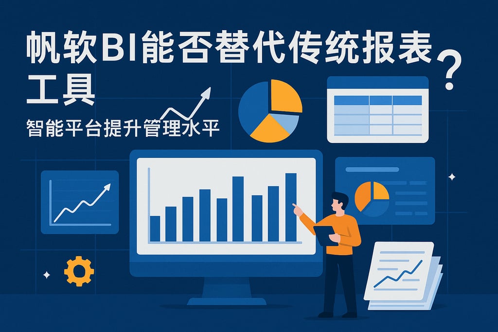 帆软BI能否替代传统报表工具？智能平台提升管理水平