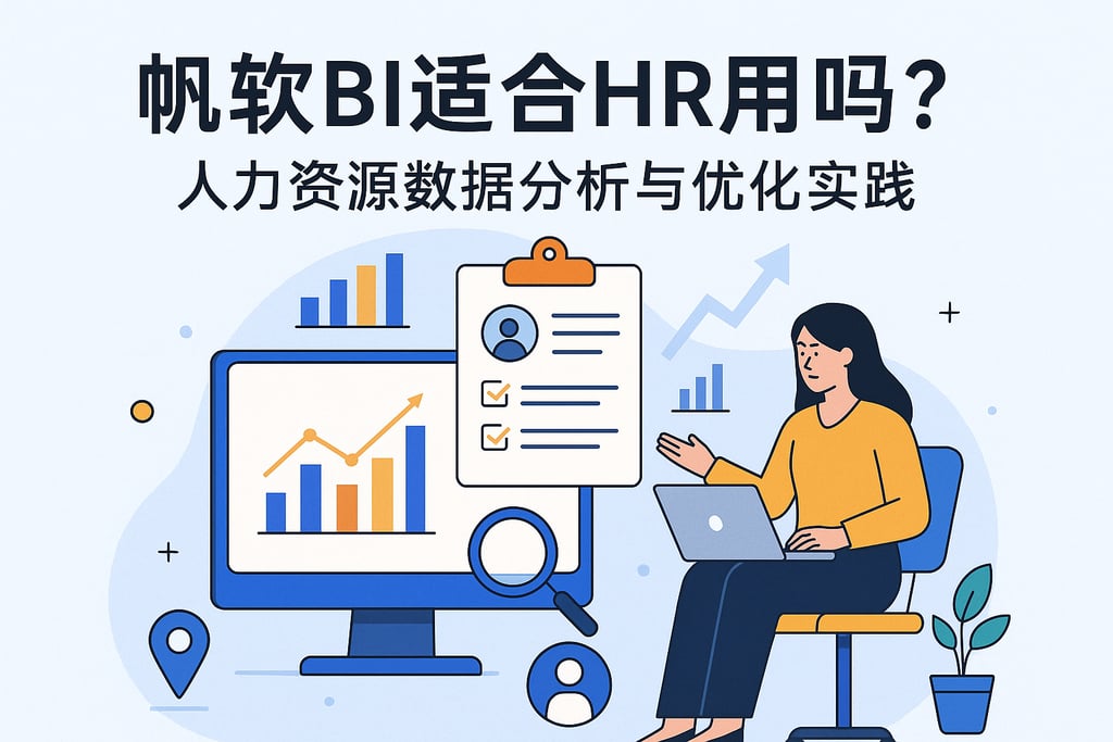 帆软BI适合HR用吗？人力资源数据分析与优化实践