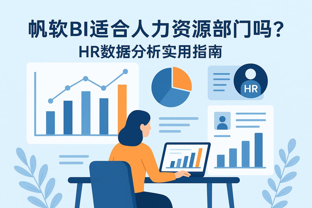 帆软BI适合人力资源部门吗？HR数据分析实用指南