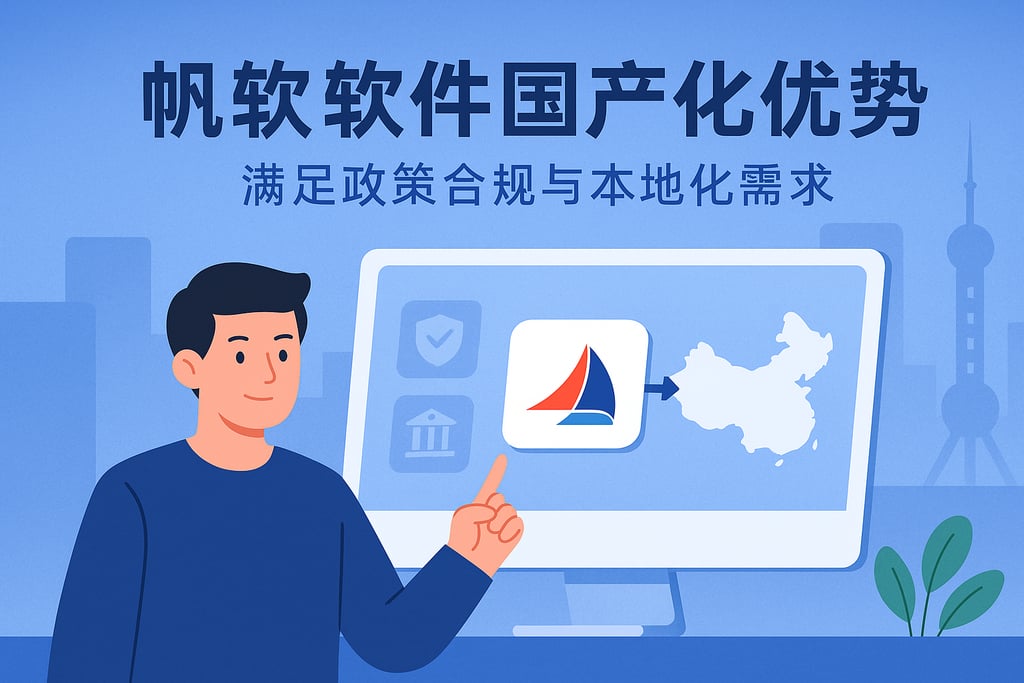 帆软软件国产化优势？满足政策合规与本地化需求