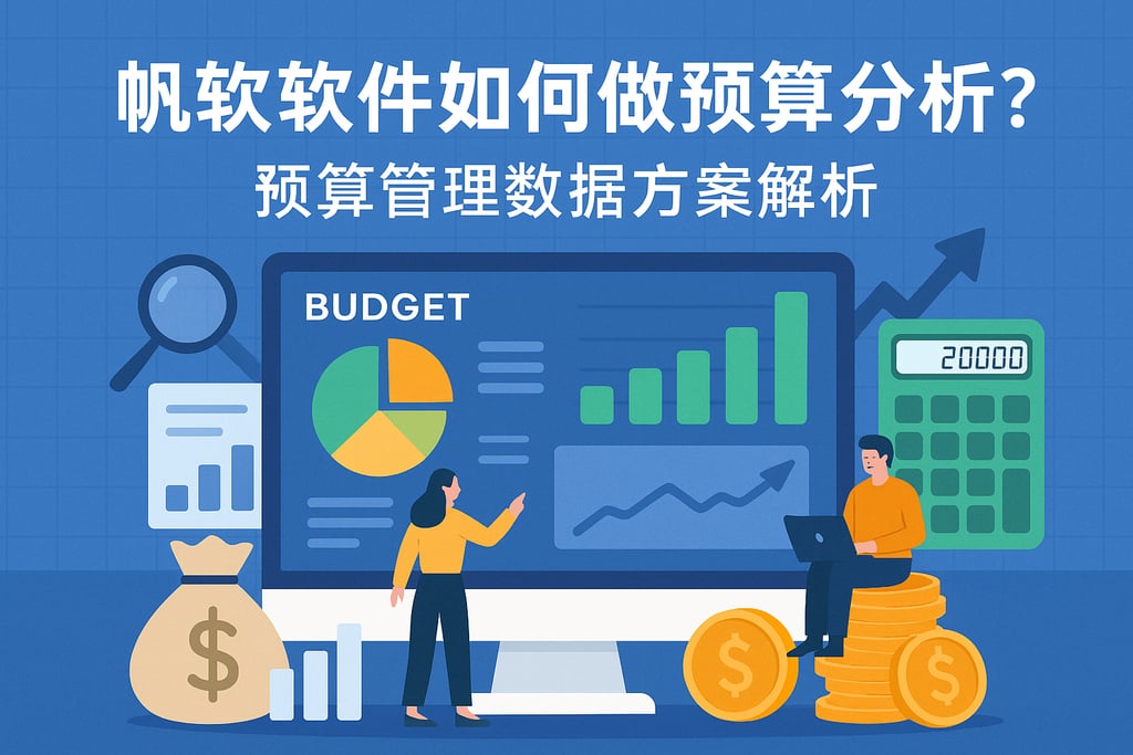 帆软软件如何做预算分析？预算管理数据方案解析
