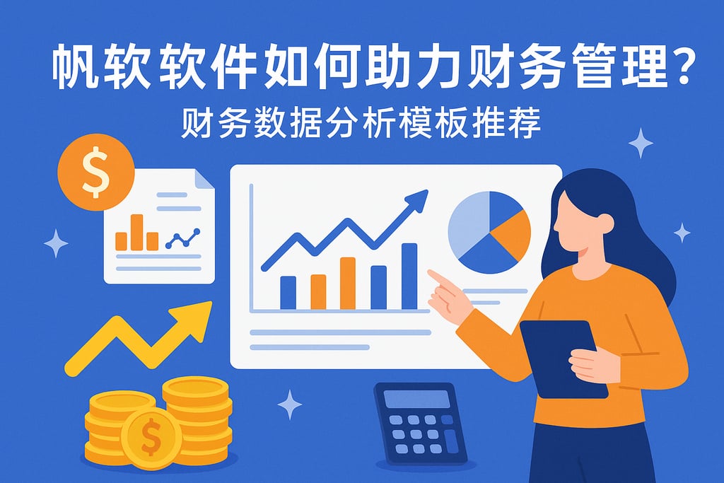 帆软软件如何助力财务管理？财务数据分析模板推荐