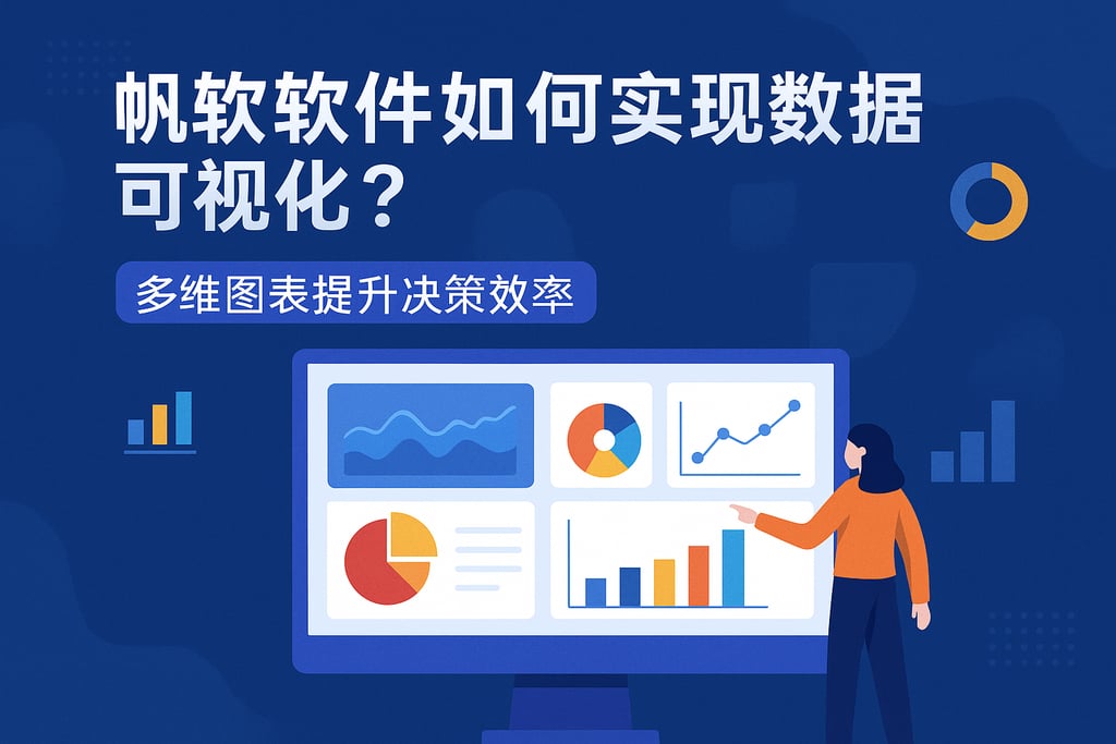帆软软件如何实现数据可视化？多维图表提升决策效率