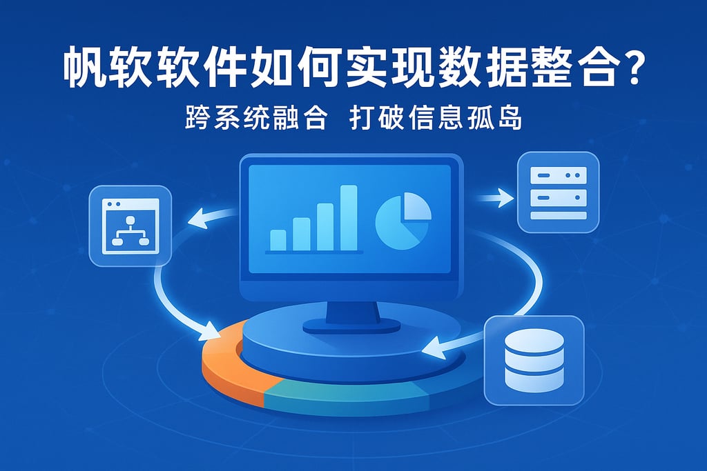 帆软软件如何实现数据整合？跨系统融合打破信息孤岛