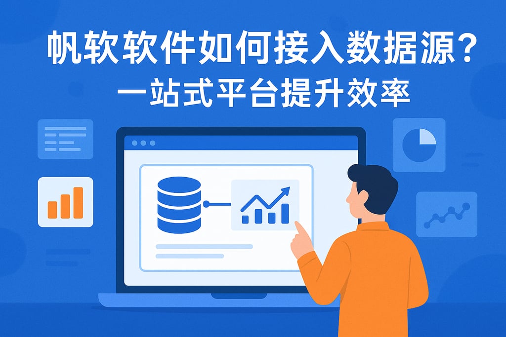 帆软软件如何接入数据源？一站式平台提升效率