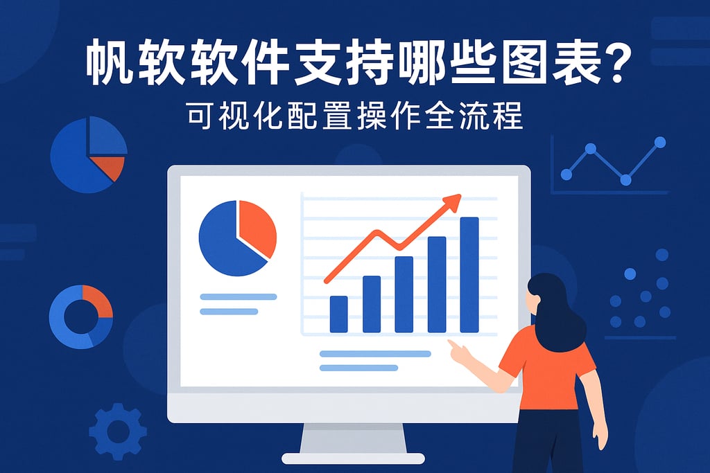 帆软软件支持哪些图表？可视化配置操作全流程