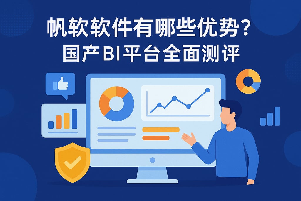 帆软软件有哪些优势？国产BI平台全面测评